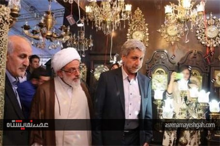 گزارش تصویری گشایش نخستین نمایشگاه تخصصی مبلمان و لوستر در فردیس