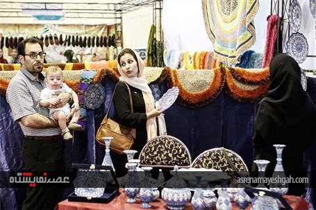 زارش تصویری دوازدهمین نمایشگاه صنایع دستی در همدان