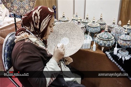 زارش تصویری دوازدهمین نمایشگاه صنایع دستی در همدان
