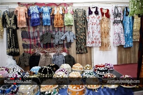 زارش تصویری دوازدهمین نمایشگاه صنایع دستی در همدان