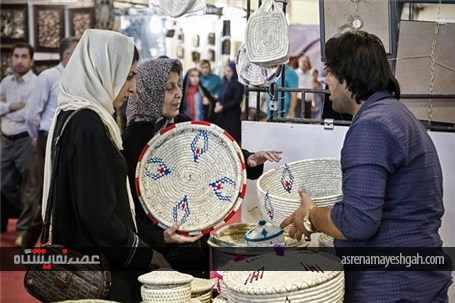 زارش تصویری دوازدهمین نمایشگاه صنایع دستی در همدان