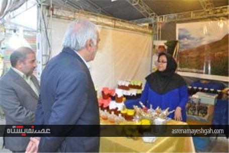 بازدید استاندار مازندران از دومین نمایشگاه عسل در بابلسر
