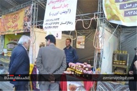 بازدید استاندار مازندران از دومین نمایشگاه عسل در بابلسر