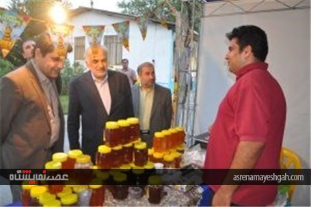 بازدید استاندار مازندران از دومین نمایشگاه عسل در بابلسر