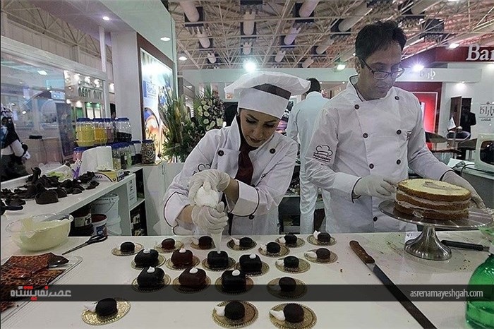 گزارش تصویری نمایشگاه شیرینی و شکلات تهران