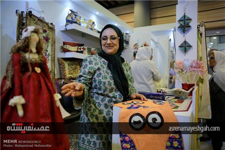 گزارش تصویری از نمایشگاه زنان و تولید ملی