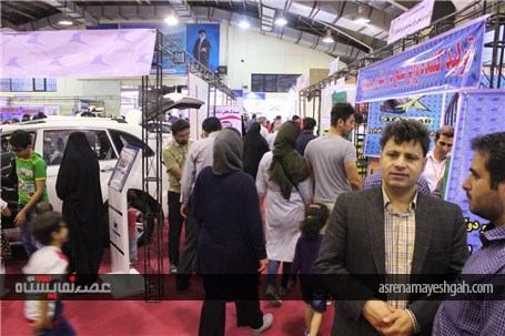 گزارش تصویری از هشتمین نمایشگاه صنعت خودرو ،قطعات یدکی و تجهیزات وابسته همدان