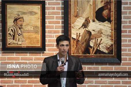 گزارش تصویری دومین نمایشگاه معرق چوب هنرمندان نمینی