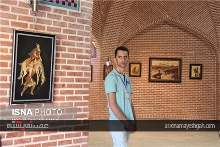 گزارش تصویری دومین نمایشگاه معرق چوب هنرمندان نمینی