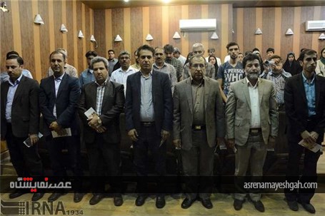 گزارش تصویری افتتاح نمایشگاه آثار نقاشان معاصر در لارستان
