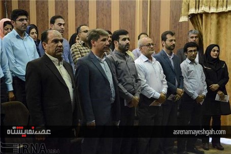 گزارش تصویری افتتاح نمایشگاه آثار نقاشان معاصر در لارستان