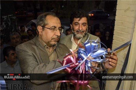 گزارش تصویری افتتاح نمایشگاه آثار نقاشان معاصر در لارستان