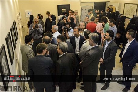 گزارش تصویری افتتاح نمایشگاه آثار نقاشان معاصر در لارستان