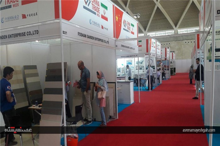 گزارش تصویری نمایشگاه چین در محل نمایشگاه های بین المللی شهرآفتاب (1)