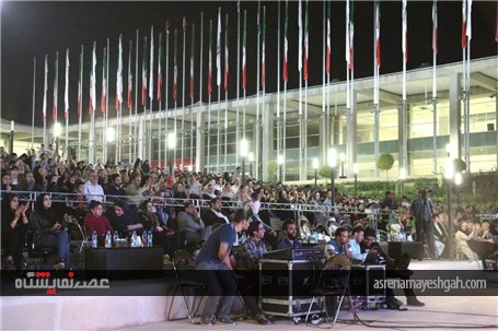 گزارش تصویری سومین شب جشن آفتاب ولایت در نمایشگاه بین المللی شهر آفتاب