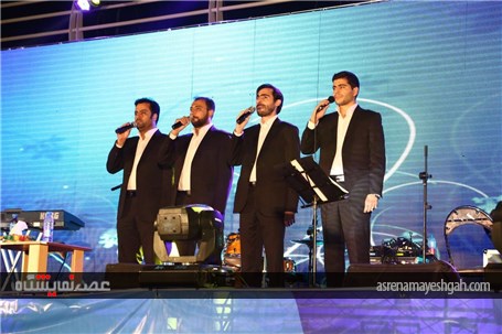 گزارش تصویری سومین شب جشن آفتاب ولایت در نمایشگاه بین المللی شهر آفتاب
