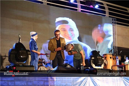 گزارش تصویری سومین شب جشن آفتاب ولایت در نمایشگاه بین المللی شهر آفتاب