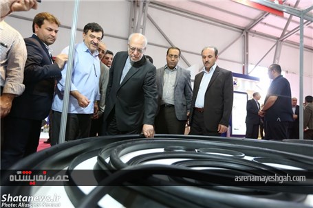 بازدید مهندس نعمت زاده از نمایشگاه لوله و اتصالات و تله کام 2016