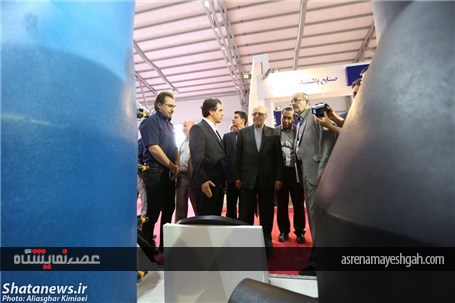 بازدید مهندس نعمت زاده از نمایشگاه لوله و اتصالات و تله کام 2016