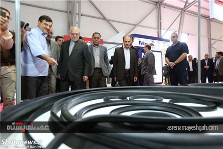 بازدید مهندس نعمت زاده از نمایشگاه لوله و اتصالات و تله کام 2016