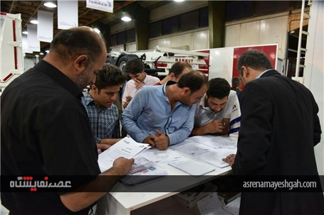 گزارش تصویری از حضور گرو صنعتی ماموت در نمایشگاه خودرو تبریز