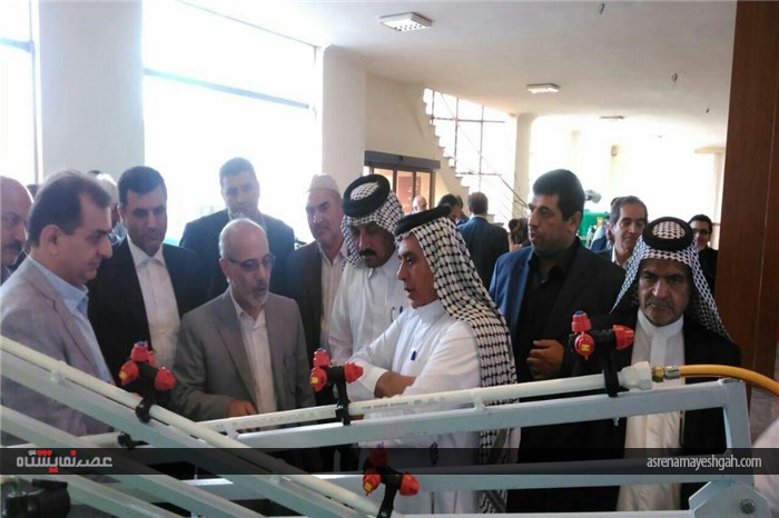 بازدید هیات اتحادیه مرکزی تعاونی های کشاورزی عراق از نمایشگاه تجهیزات کشاورزی استان گلستان