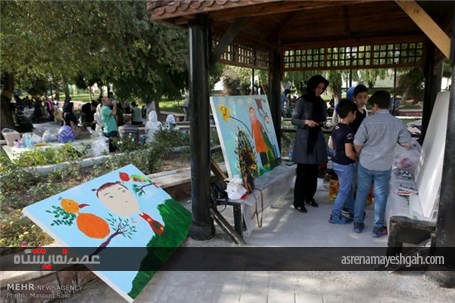 گزارش تصویری آیین افتتاح نمایشگاه &#171;کودک، هنر و صلح&#187;