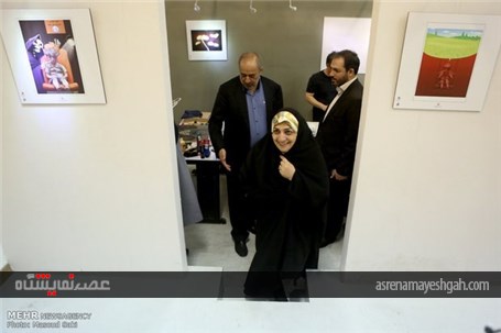 گزارش تصویری آیین افتتاح نمایشگاه &#171;کودک، هنر و صلح&#187;