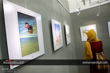 گزارش تصویری آیین افتتاح نمایشگاه &#171;کودک، هنر و صلح&#187;