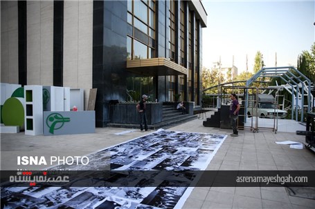 گزارش تصویری آماده‌سازی نمایشگاه دستاوردهای دولت یازدهم