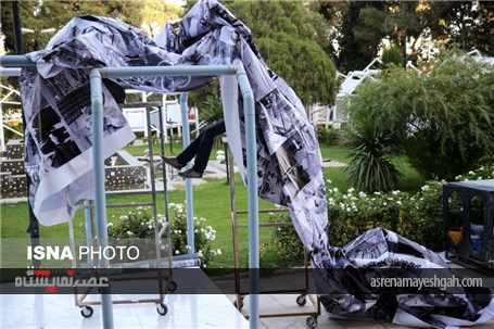 گزارش تصویری آماده‌سازی نمایشگاه دستاوردهای دولت یازدهم