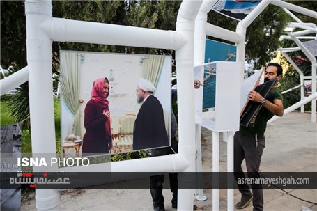 گزارش تصویری آماده‌سازی نمایشگاه دستاوردهای دولت یازدهم