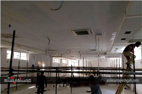 گزارش تصویری ساخت سالن یک نمایشگاه دائمی با سیستم LSF