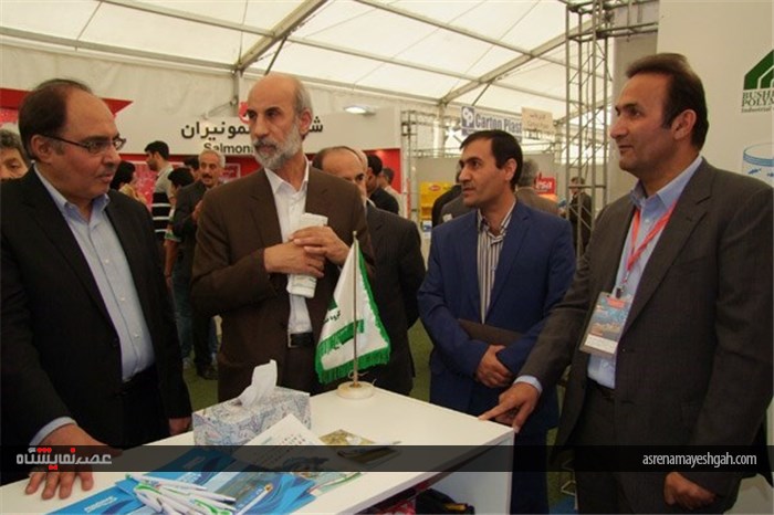 گزارش تصویری حضور رئیس سازمان دامپزشکی کشور در نمایشگاه بین‌المللی شیلات، آبزی‌پروری و صنایع وابسته