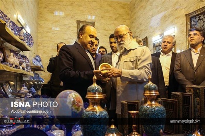گزارش تصویری افتتاح نمایشگاه و بازارچه صنایع دستی و هنرهای سنتی عودلاجان