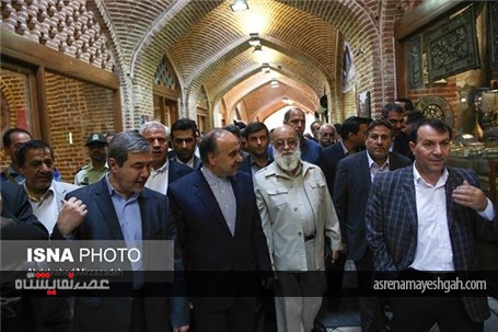 گزارش تصویری افتتاح نمایشگاه و بازارچه صنایع دستی و هنرهای سنتی عودلاجان
