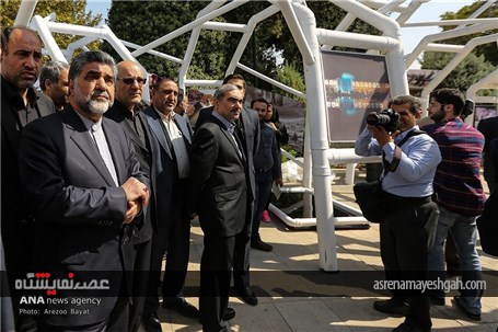 گزارش تصویری بازدید استاندار و فرماندار تهران از نمایشگاه هنر تدبیر