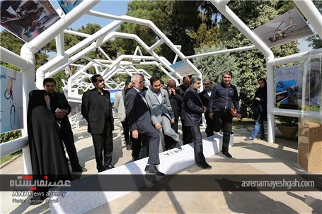 گزارش تصویری بازدید استاندار و فرماندار تهران از نمایشگاه هنر تدبیر