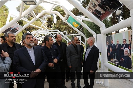 گزارش تصویری بازدید استاندار و فرماندار تهران از نمایشگاه هنر تدبیر