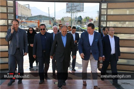 حضور سفیر بلغارستان در ایران برای افتتاح اولین نمایشگاه بین المللی آلومینیوم و پانزدهمین نمایشگاه ت
