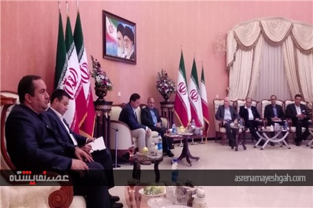 حضور سفیر بلغارستان در ایران برای افتتاح اولین نمایشگاه بین المللی آلومینیوم و پانزدهمین نمایشگاه ت