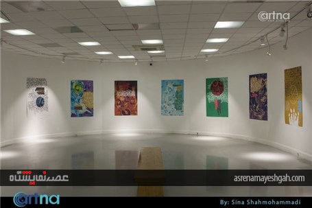 گزارش تصویری نمایشگاه پوسترهای عاشورایی در نگارخانه زمستان خانه هنرمندان