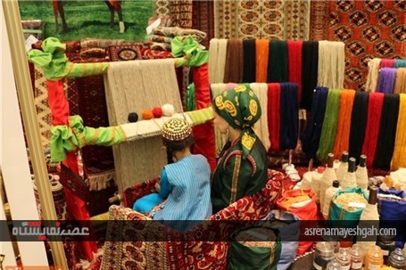 گزارش تصویری برگزاری نمایشگاه اختصاصی دستاوردهای اقتصادی ترکمنستان