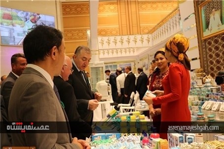 گزارش تصویری برگزاری نمایشگاه اختصاصی دستاوردهای اقتصادی ترکمنستان