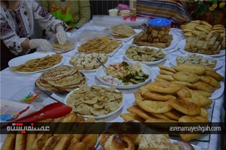 گزارش تصویری نمایشگاه غذا و صنایع دستی سفارتخانه‌های مقیم قرقیزستان دربیشکک
