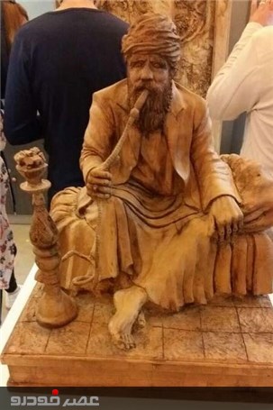 گزارش تصویری از برگزاری نخستین نمایشگاه هنرهای چوبی در اصفهان