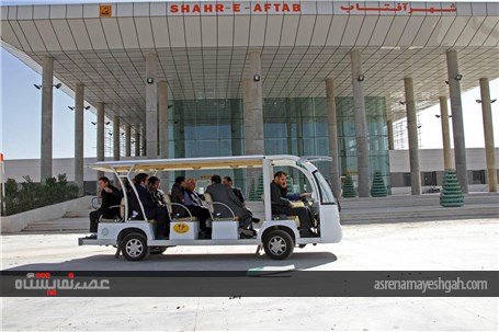 گزارش تصویری بازدید دکترحسین اسفهبدی از نمایشگاه شهرآفتاب (2)
