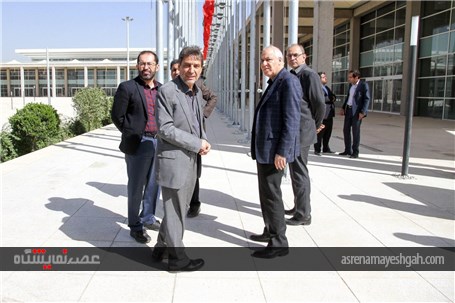 گزارش تصویری بازدید دکترحسین اسفهبدی از نمایشگاه شهرآفتاب (2)