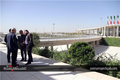 گزارش تصویری بازدید دکترحسین اسفهبدی از نمایشگاه شهرآفتاب (2)
