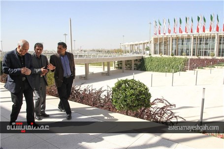 گزارش تصویری بازدید دکترحسین اسفهبدی از نمایشگاه شهرآفتاب (2)